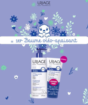 Uriage bébé 1er Huile Lavante Apaisante 500ml