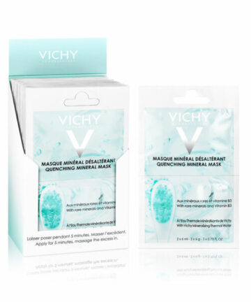 Vichy Masque Minéral Hydratant Peau Déshydratée et Sensible | 2 x 6ml