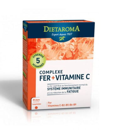 Dietaroma complexe Fer+Vitamine C 30cps
