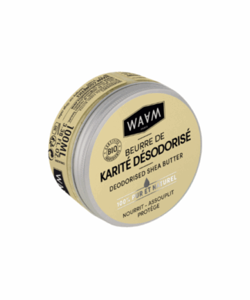 WAAM Beurre de Karité Désodorisé certifiée BIO 100ml