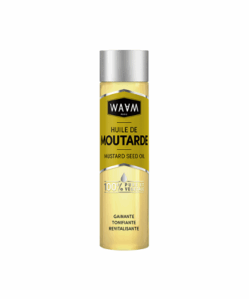 WAAM Huile de Moutarde certifiée BIO 75ml