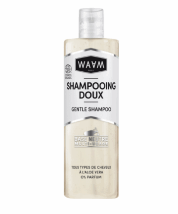 WAAM Shampooing Doux certifiée BIO 400 ml