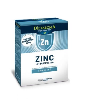 Dietaroma Zinc +Vitamine B6 60 comprimé
