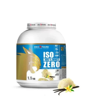 Eric Favre Iso Zero 100% Whey Protéine Vanille 1,5kg